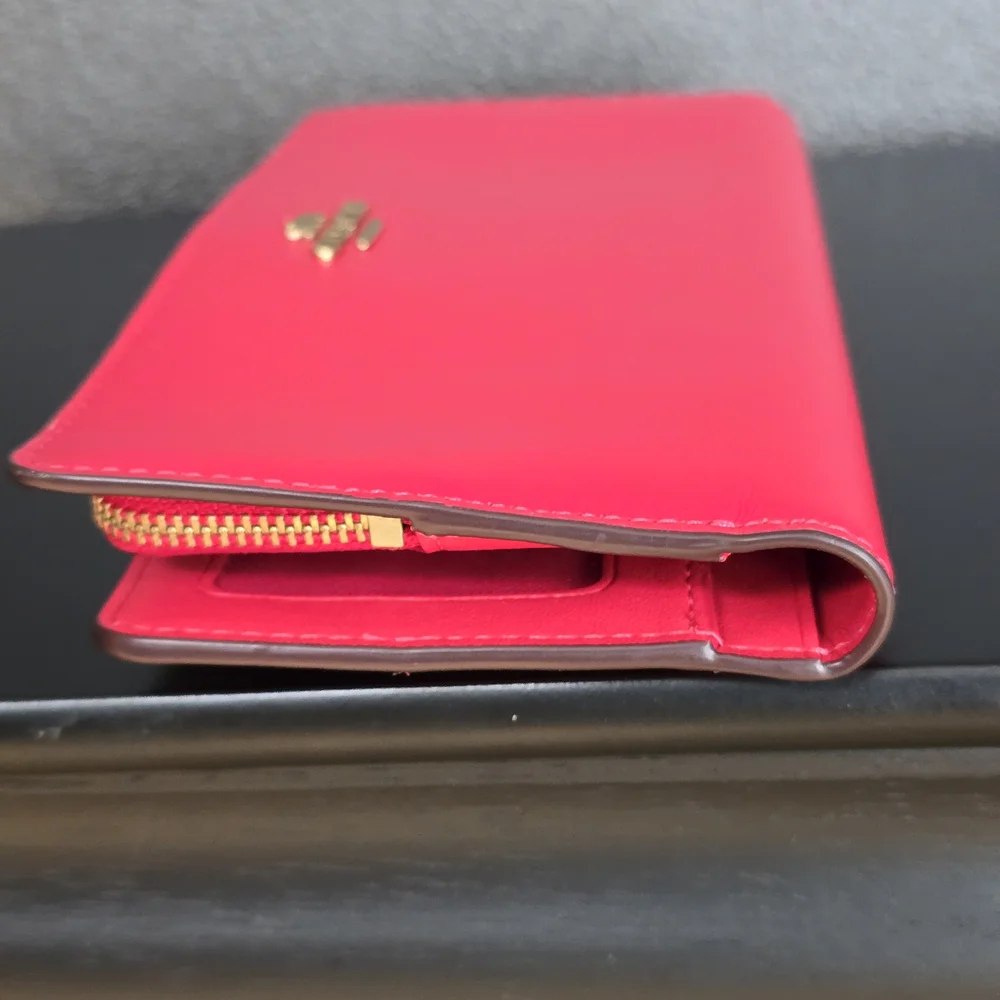 Coach Red Women's Wallet - Picture 6 of 12